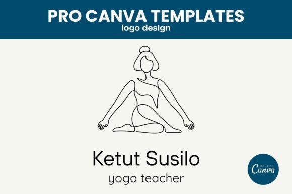 Download Yoga Logo Pro Canva Template - Yoga Collection